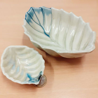 Beilagenschalen Laubblätter